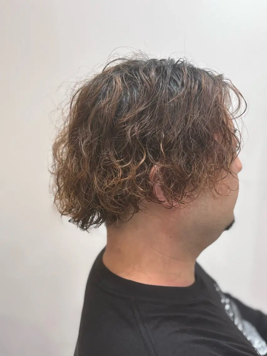 メンズ メンズパーマ 佐藤 葉月のヘアスタイル