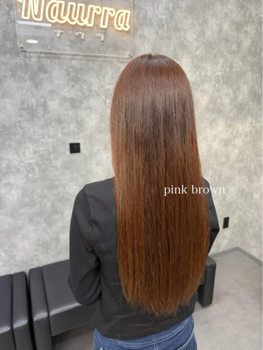 ロング カラー オーガニックカラー Amaris はらだのヘアスタイル