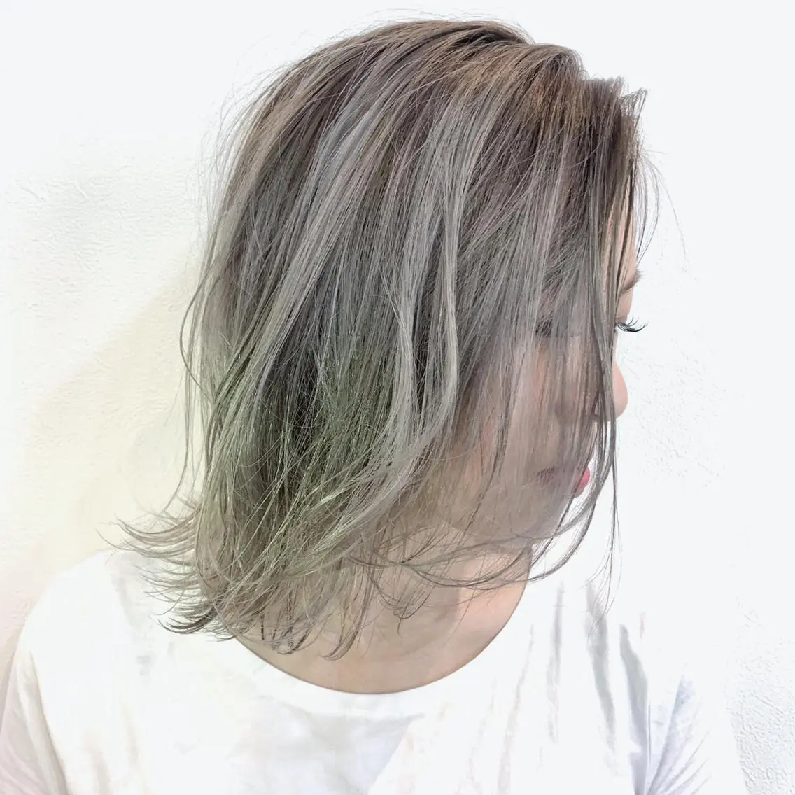 ミディアム カラー [店長]加地 峻のヘアスタイル