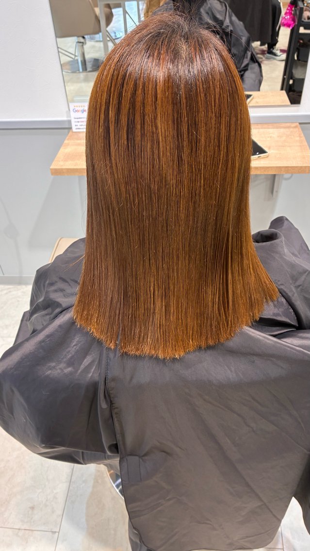 セミロング SOUPLE. みゆうのヘアスタイル