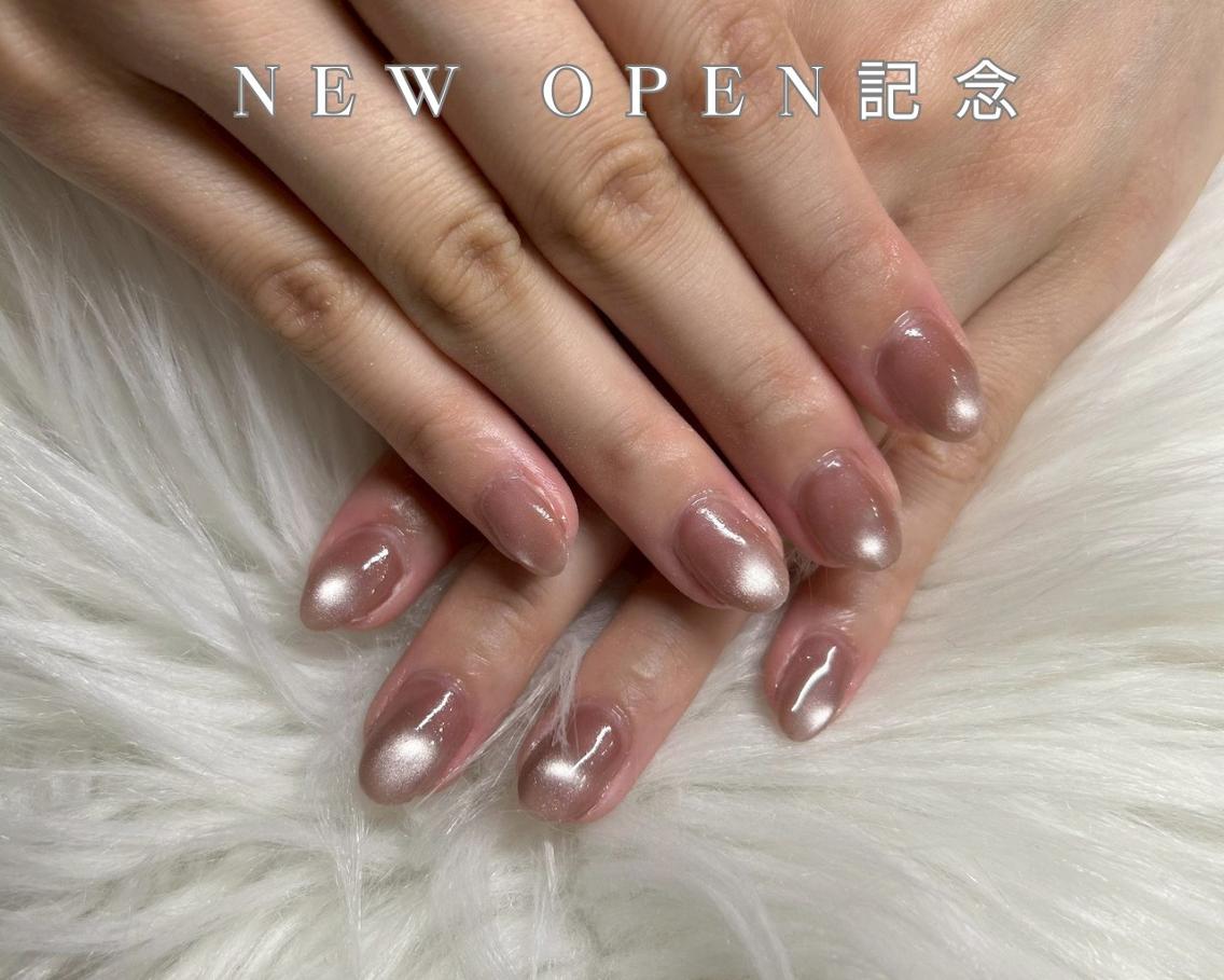 ネイル チークネイル 桜ネイル フラッシュネイル フレンチネイル ジェルネイル melt/noe 長さだし/持ち込みのネイルデザイン
