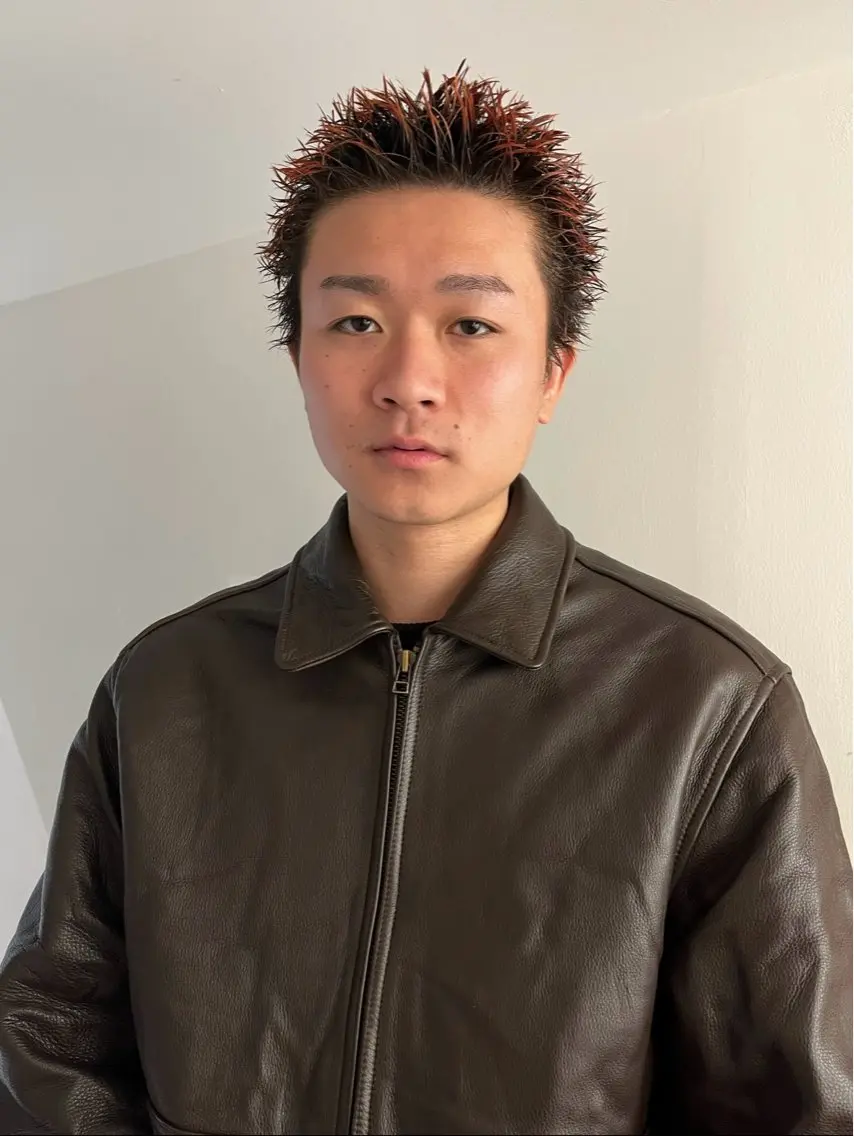 ショート カラー メンズ フェードカット 刈り上げ グラデーションカラー ショートヘア 中目黒メンズ刈り上げ Harunaのヘアスタイル