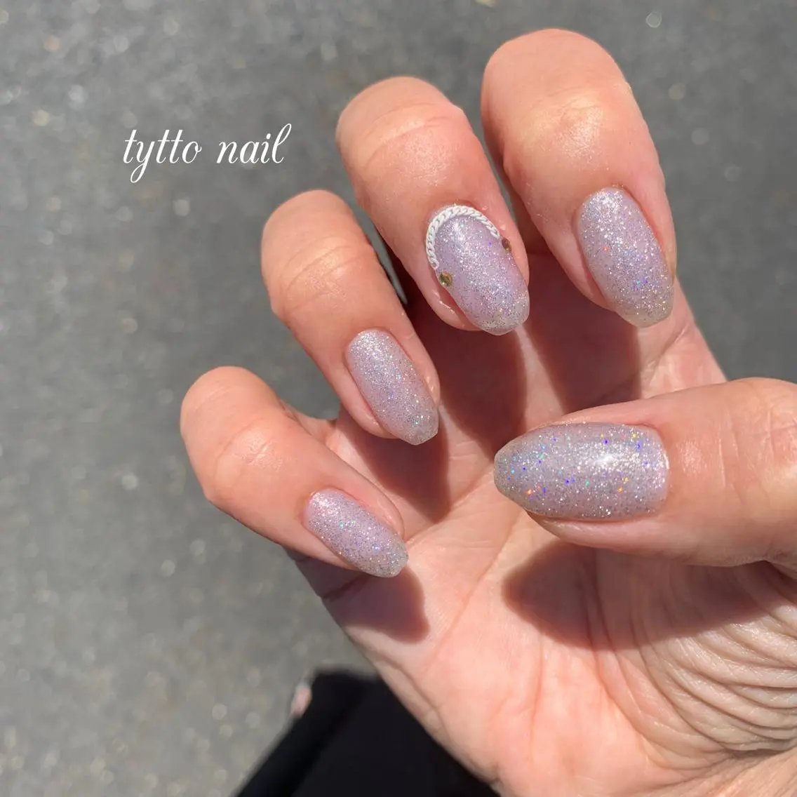 ネイル フラッシュネイル ラメ(グリッター) マグネットネイル 夏ネイル tytto nail ❤︎‪‪eri‪‪のネイルデザイン