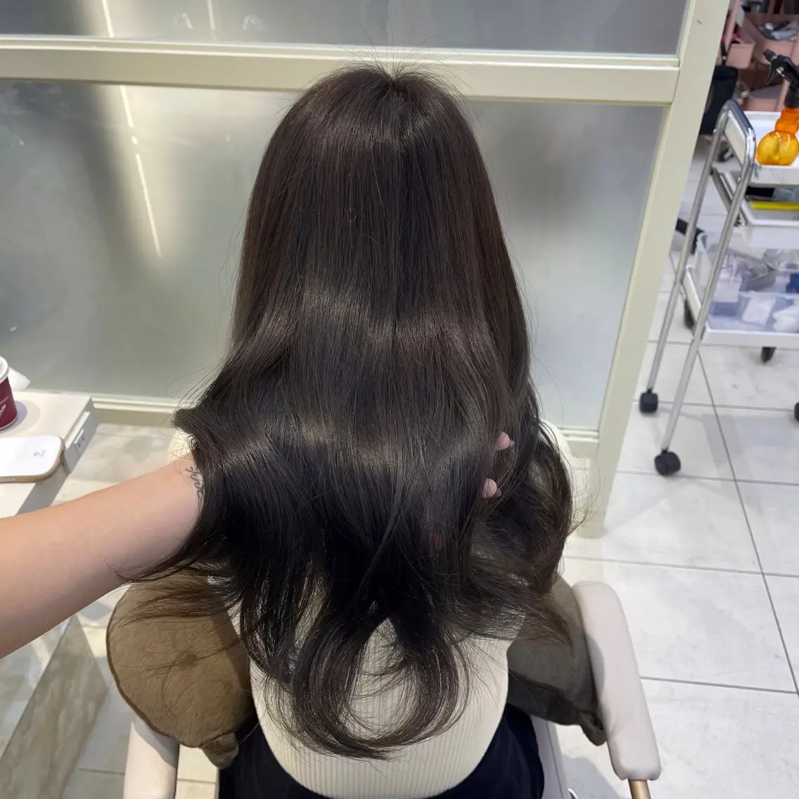 カラー Hina🫧透明感 /上品/モテ🫧のヘアスタイル