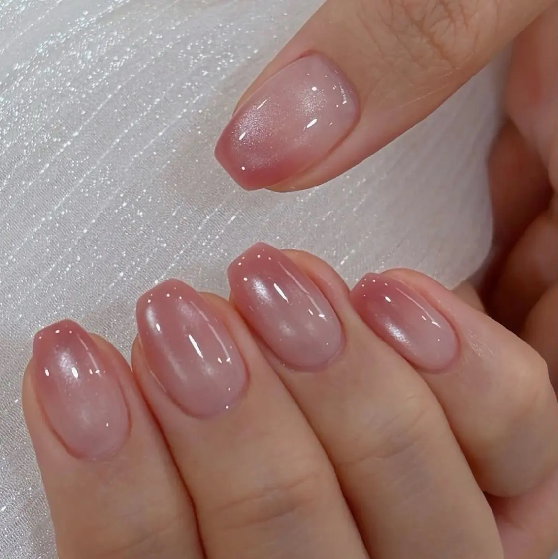 ネイル アートネイル フレンチネイル ジェルネイル ニュアンスネイル オフィスネイル ハンドネイル Ryu Nail NekoChanのネイルデザイン