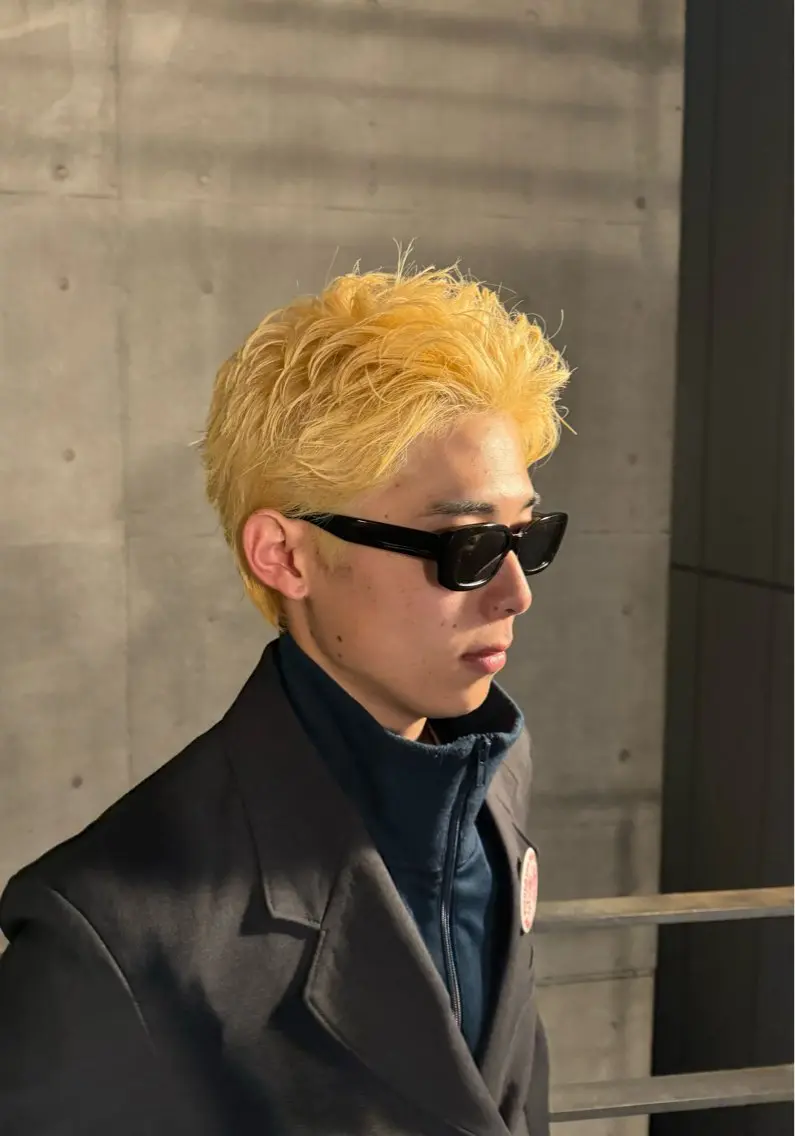 【🔥メンズ限定🔥】カット+カラー+ケアブリーチ+トリートメントの写真
