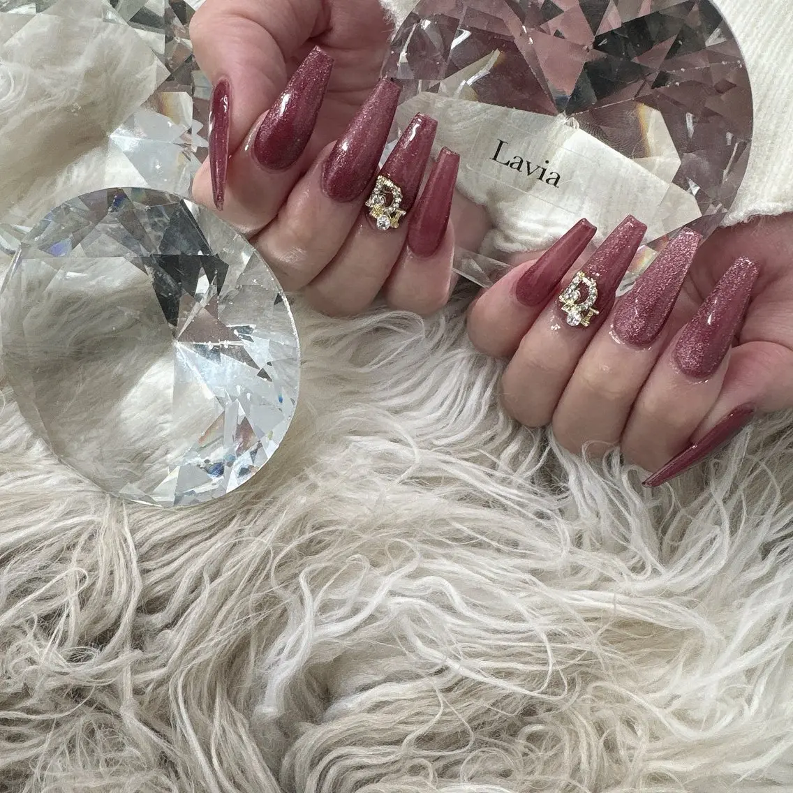 ネイル lavia🖤 ayumiのネイルデザイン