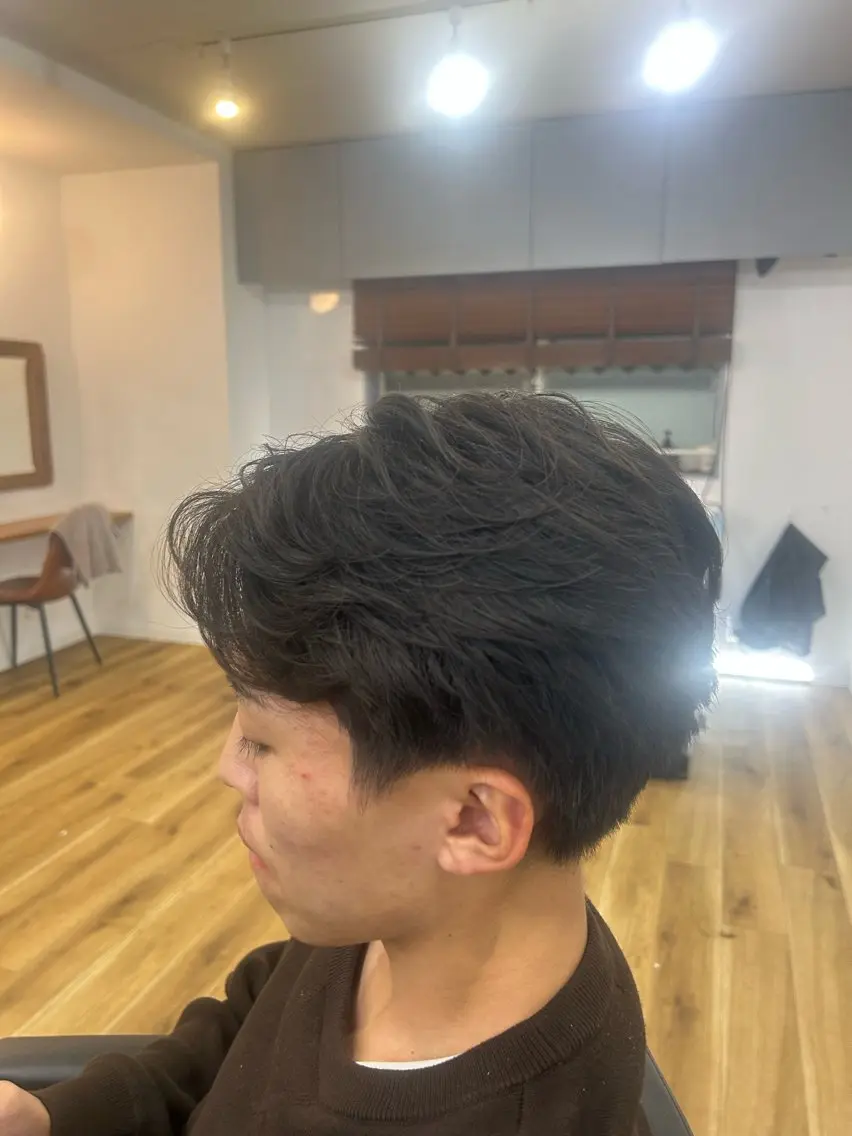 パーマ ⭐️美髪矯正　透明感 nobuのヘアスタイル