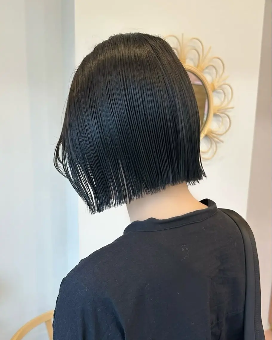 切りっぱなしボブ💕［平日］17時​〜​［土日祝］18時​〜​の写真