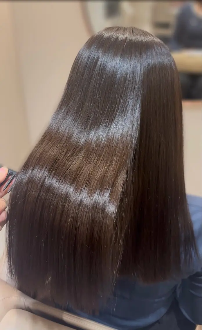 ロング カラー カット ヘアカラー トリートメント 難波駅から徒歩1分 MITSUKI⭐️のヘアスタイル