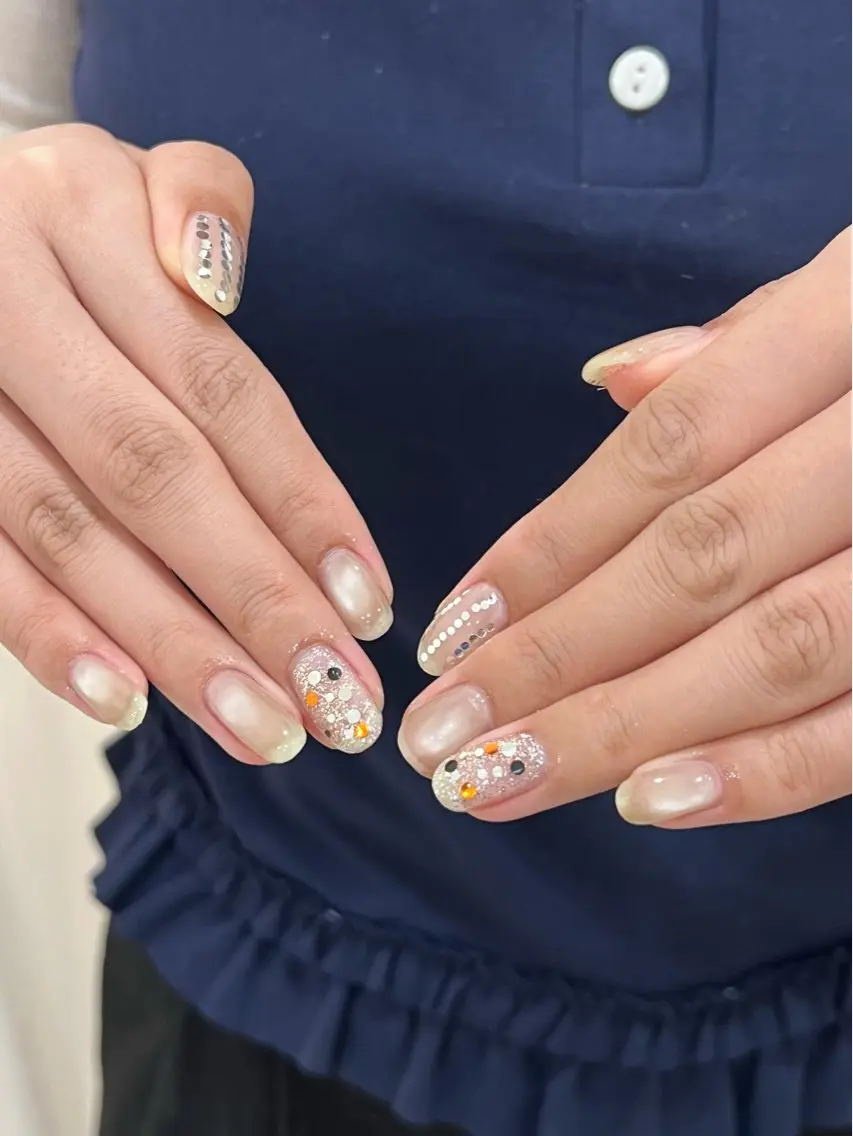ネイル ハンドネイル tuki nail suzumiのネイルデザイン