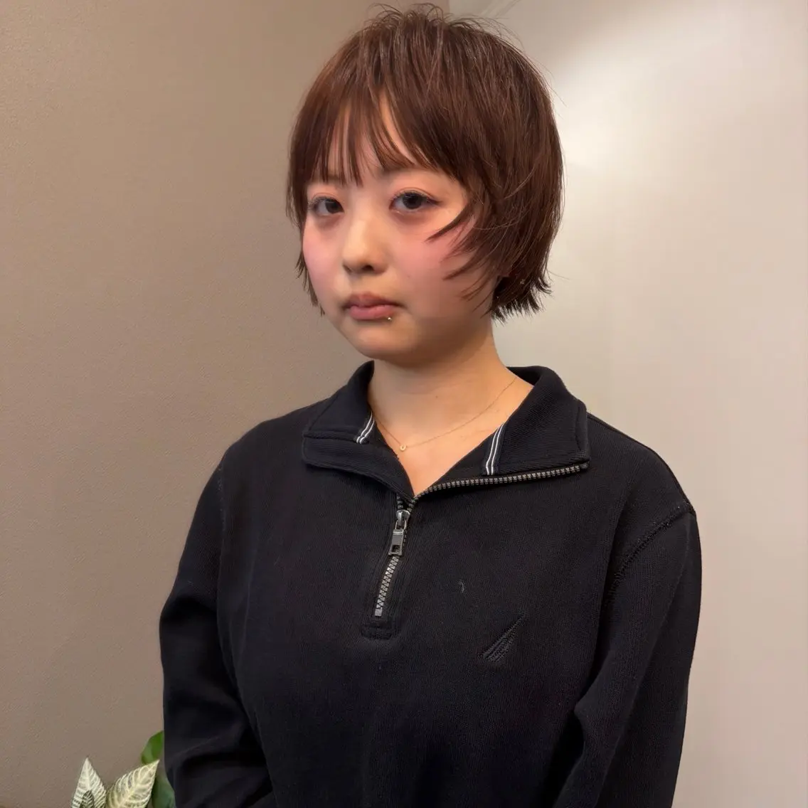 ショート カラー パーマ/透明感カラー 元町🌱takutoのヘアスタイル