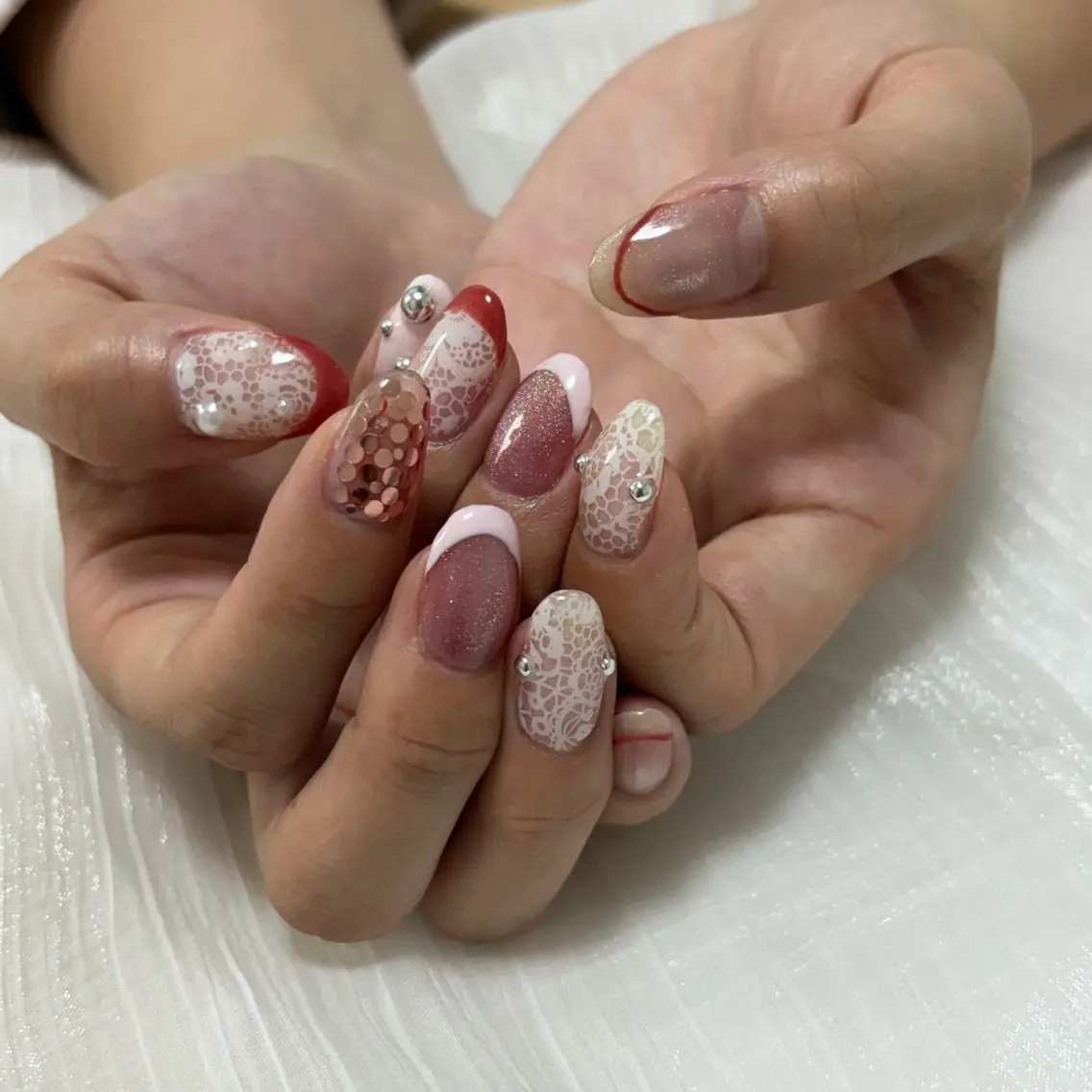 ネイル ハンドネイル nail salon éclatのネイルデザイン