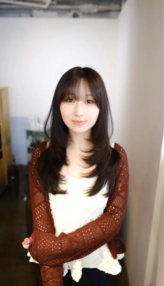 ロング カット レイヤー/デジパ ヨシノ マサキのヘアスタイル