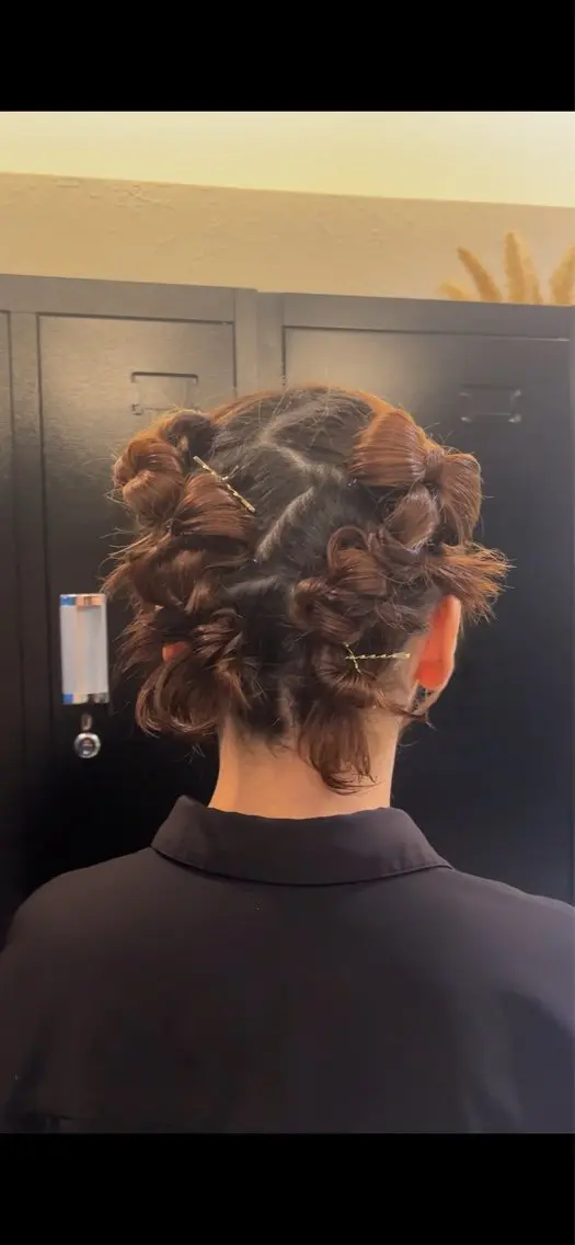 ヘアアレンジ ヘアセット 西田辺/ブリーチ/ SASARAのヘアスタイル
