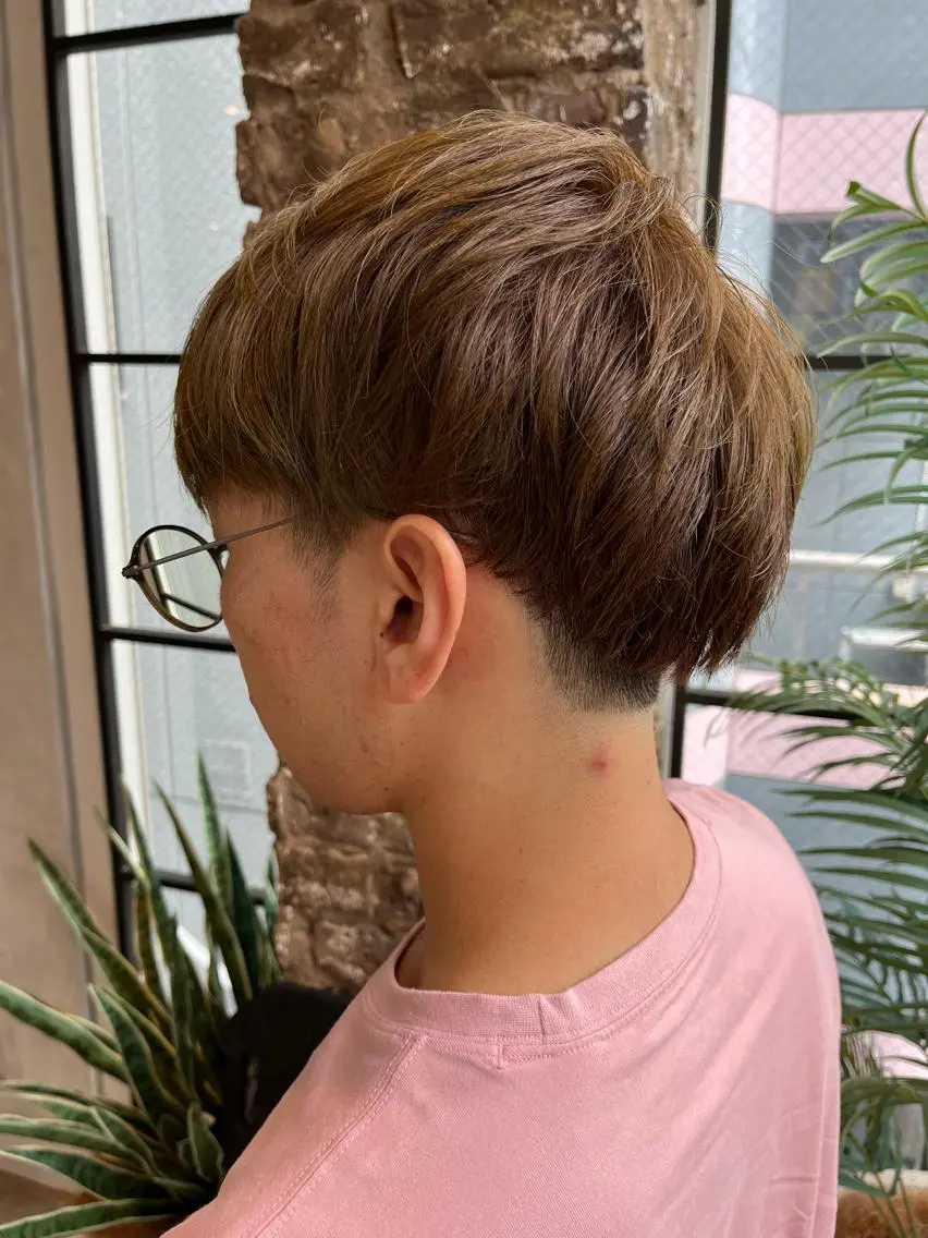【平日限定クーポン】男子大学生限定クーポン！垢抜け！カット、トーンアップカラー、眉カット※詳細ありの写真