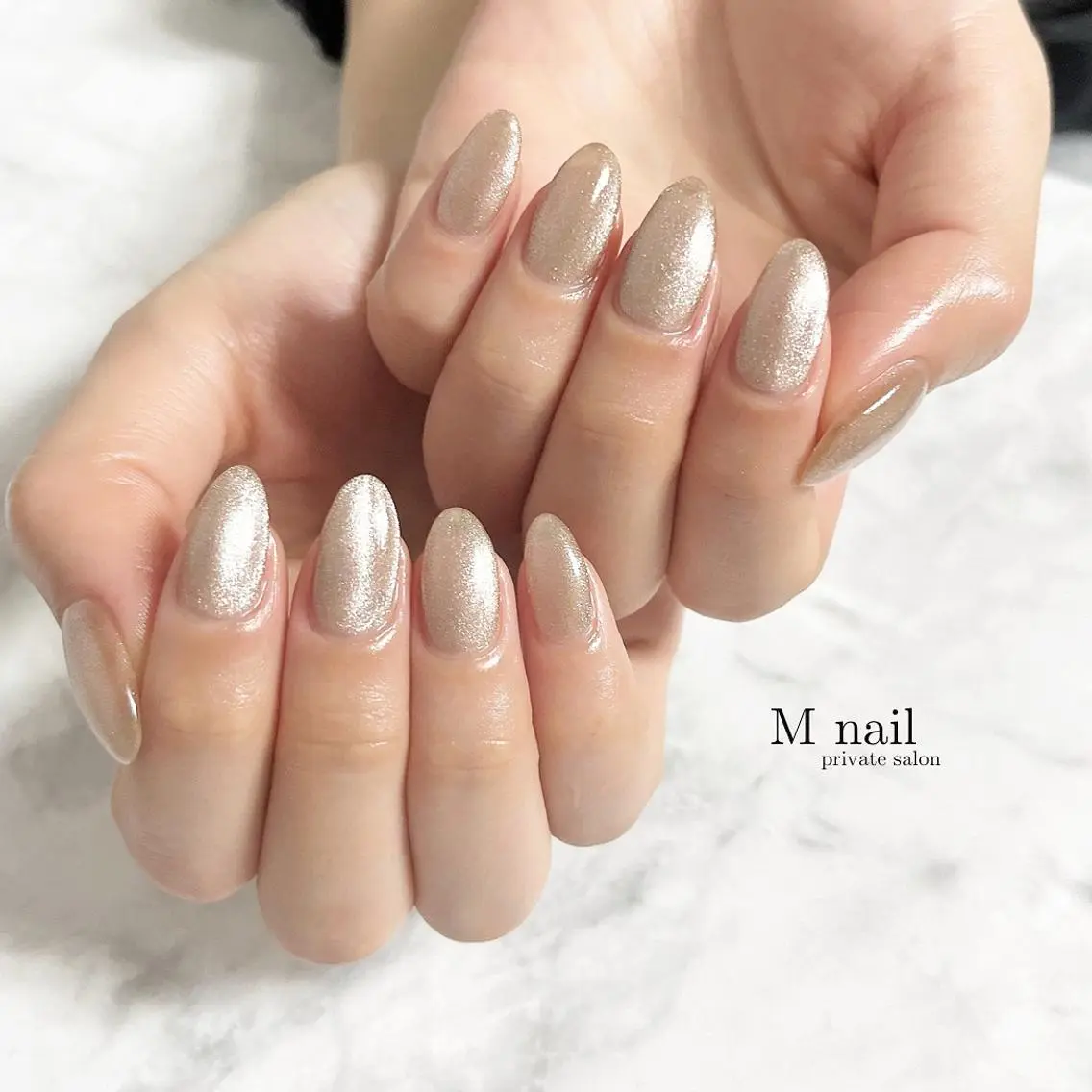 ネイル マグネットネイル ハンドネイル M nailのネイルデザイン