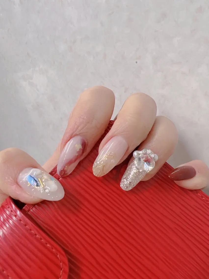ネイル ハンドネイル OCEAN nail パラジェル　取扱い店のネイルデザイン