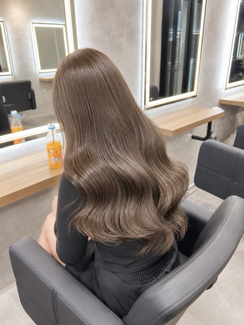 ロング ヘアカラー 🇰🇷韓国ヘア特化 ヒロキ🇰🇷のヘアスタイル