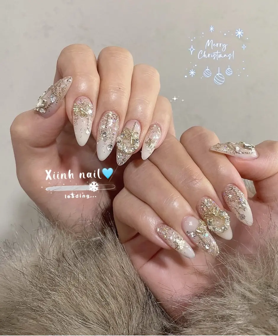 ネイル ブラウン チークネイル 桜ネイル 長さ出し フットネイル ハンドネイル XIINH NAIL SALONのネイルデザイン