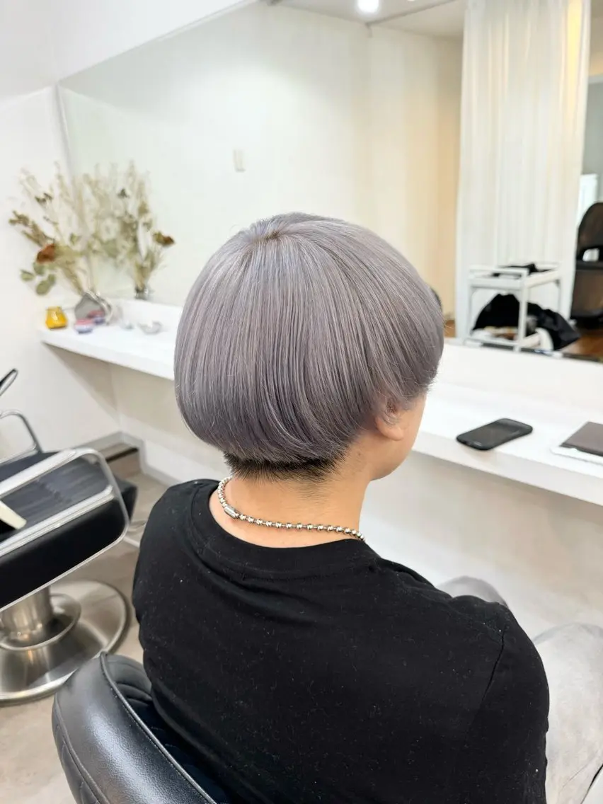 ショート メンズ メンズブリーチ 名古屋/髪質改善/ アヤカのヘアスタイル