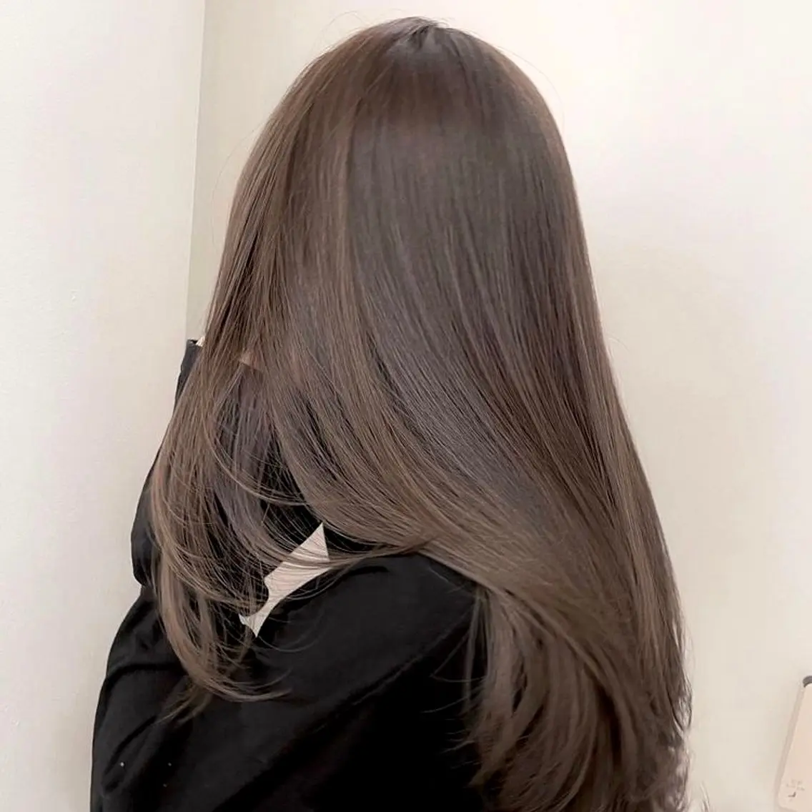 ロング カラー YUIKA☆髪質改善 小顔カット艶カラーのヘアスタイル