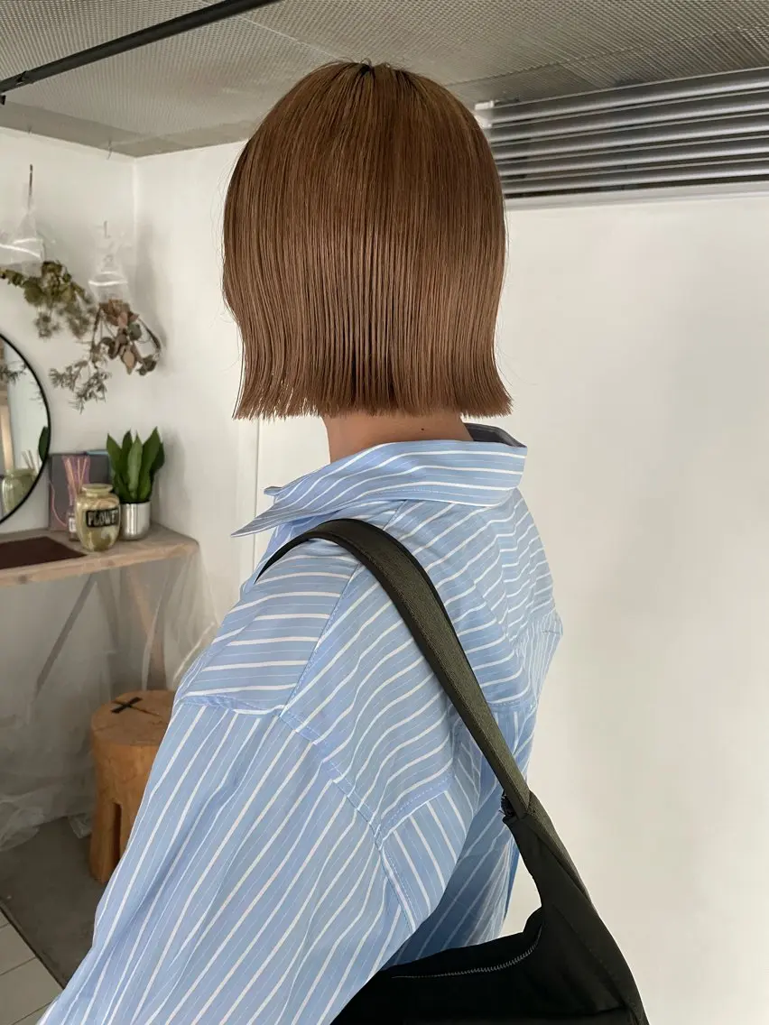 カラー かがやしづ ⭐️カラーモデルのヘアスタイル