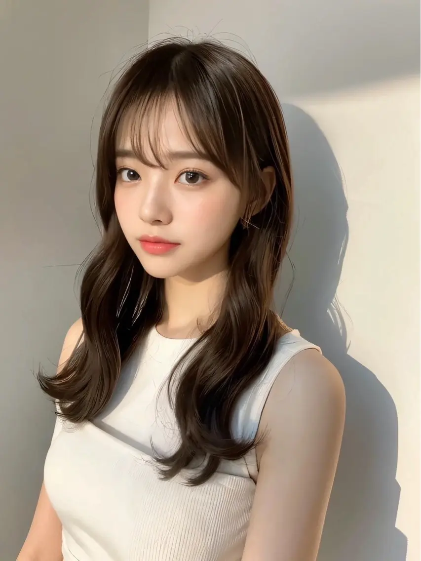 🦋2〜4回目以降リピーター様限定クーポン🦋顔まわりカット+カラー+ケアトリートメントの写真