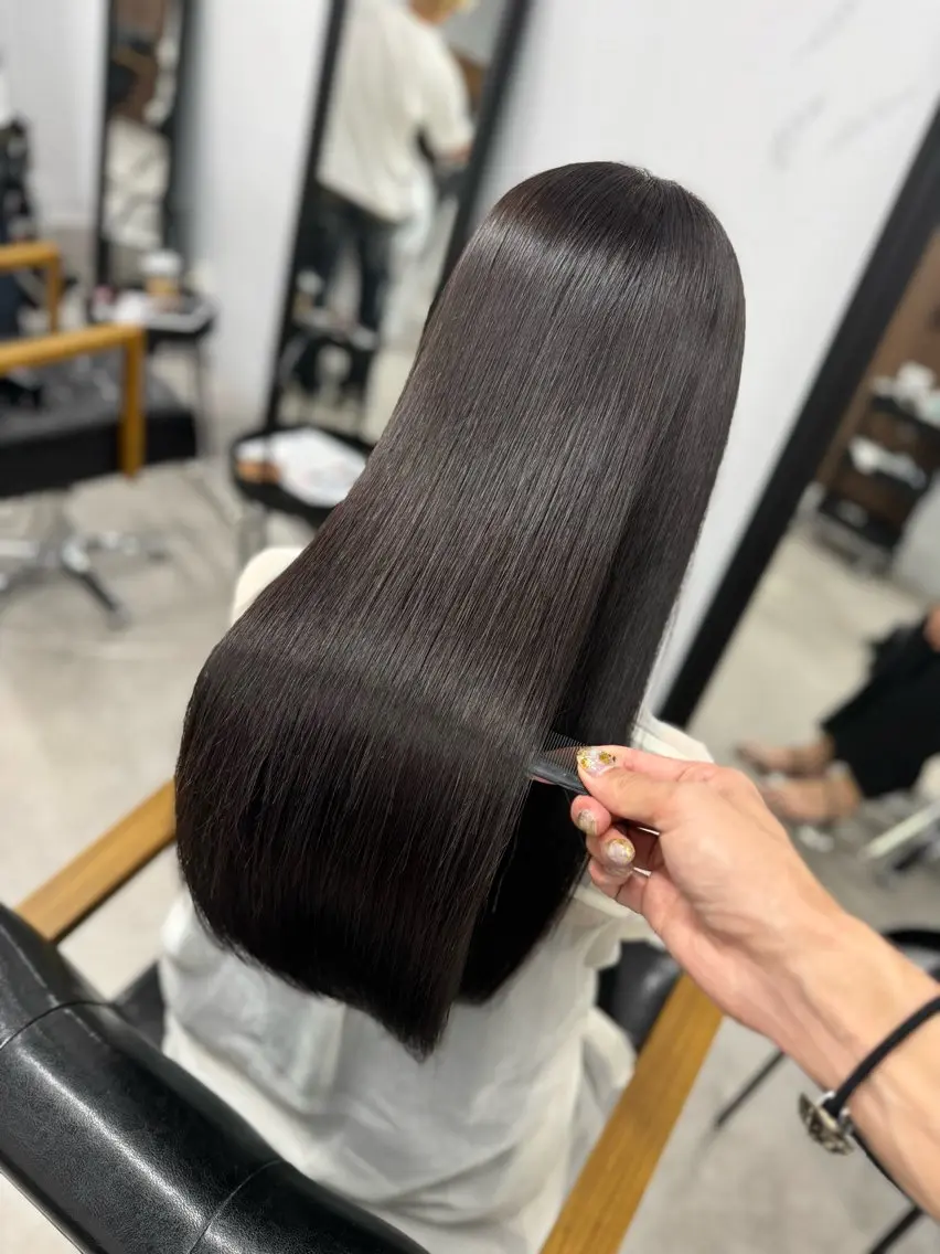 ロング トリートメント 京都河原町 髪質改善🌛‧˚花綸のヘアスタイル