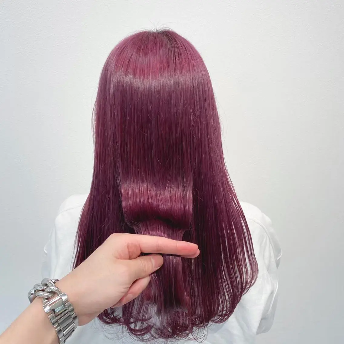 ロング カラー ヘアアレンジ ヘアカラー トリートメント ブリーチなしの達人 🌈KAITOのヘアスタイル
