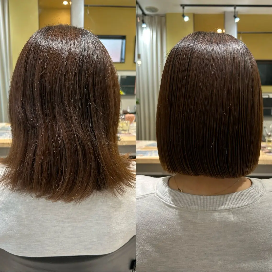 ショート パーマ ストレートパーマ カット 縮毛矯正 トリートメント hubhair レイヤー/透明感のヘアスタイル