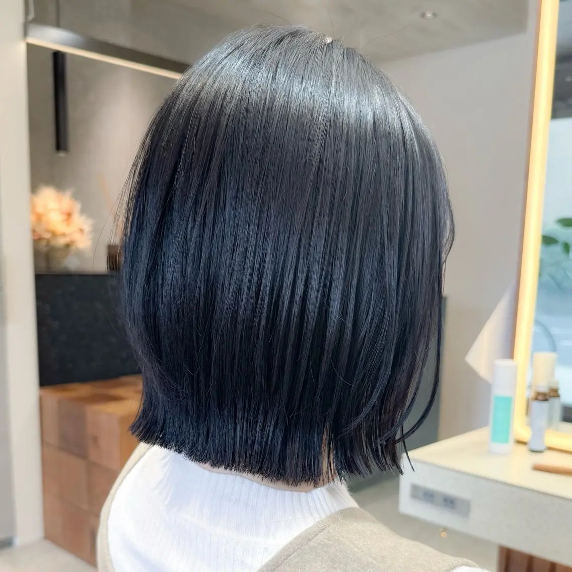 ミディアム カット トリートメント 🍟ai🍟 topstylistのヘアスタイル