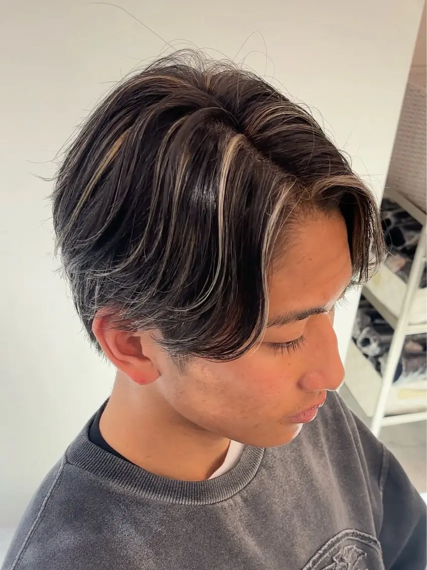 カラー メンズ カット ヘアカラー メンズ特化型美容師 ★あおいのヘアスタイル
