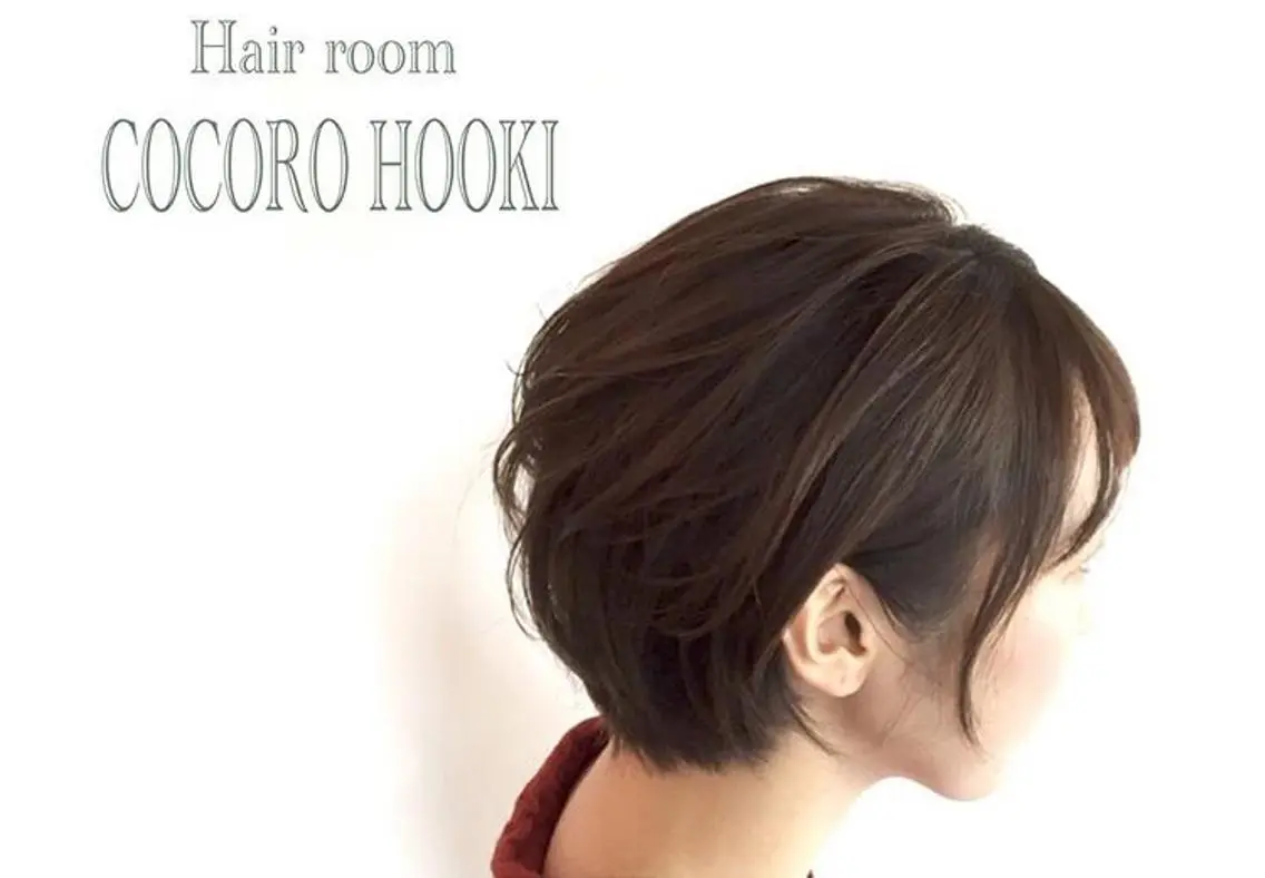 ショート カラー パーマ ショートヘア 松田 由貴のヘアスタイル
