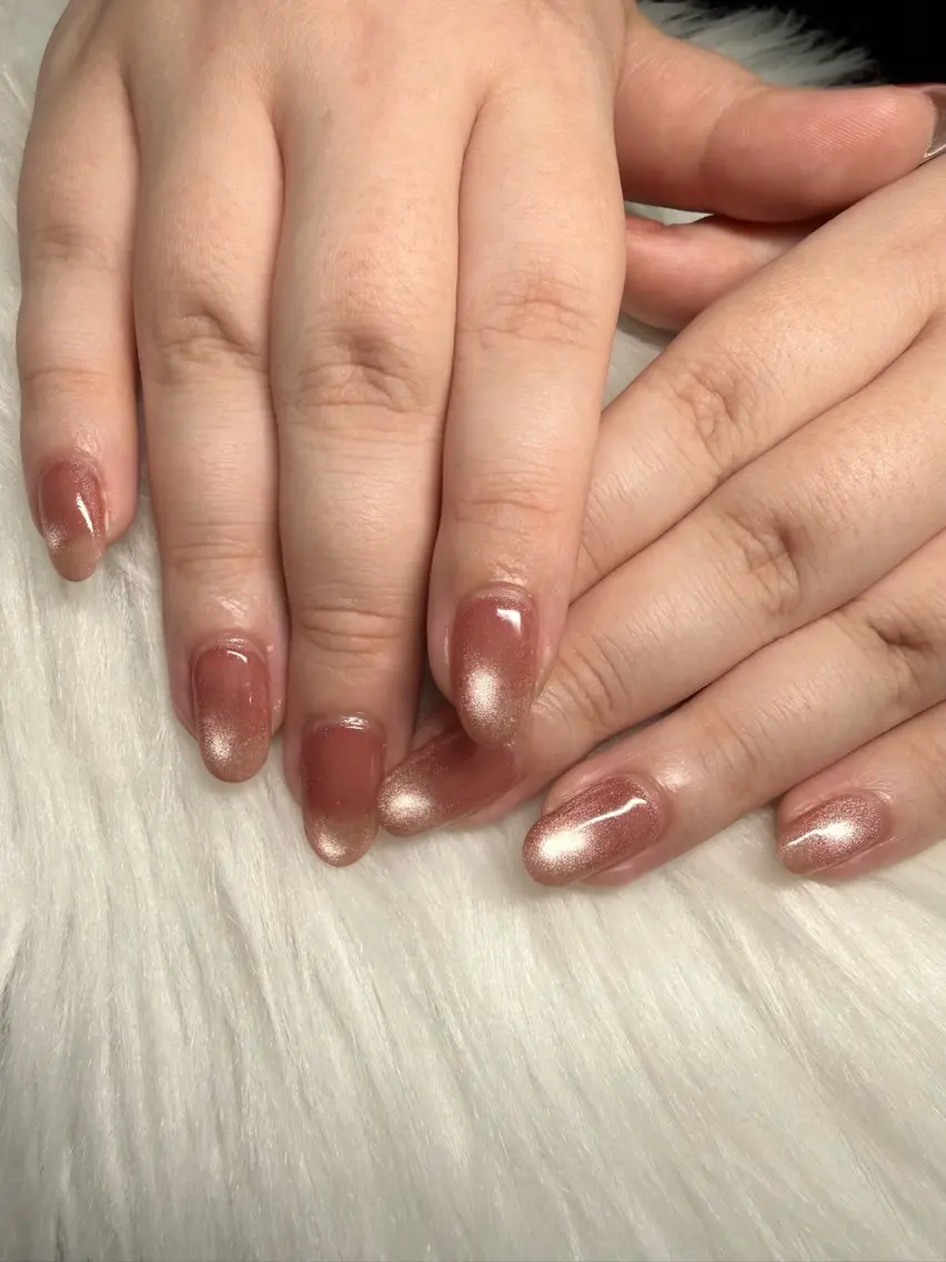 ネイル マグネットネイル ハンドネイル NailSalonS moekoのネイルデザイン