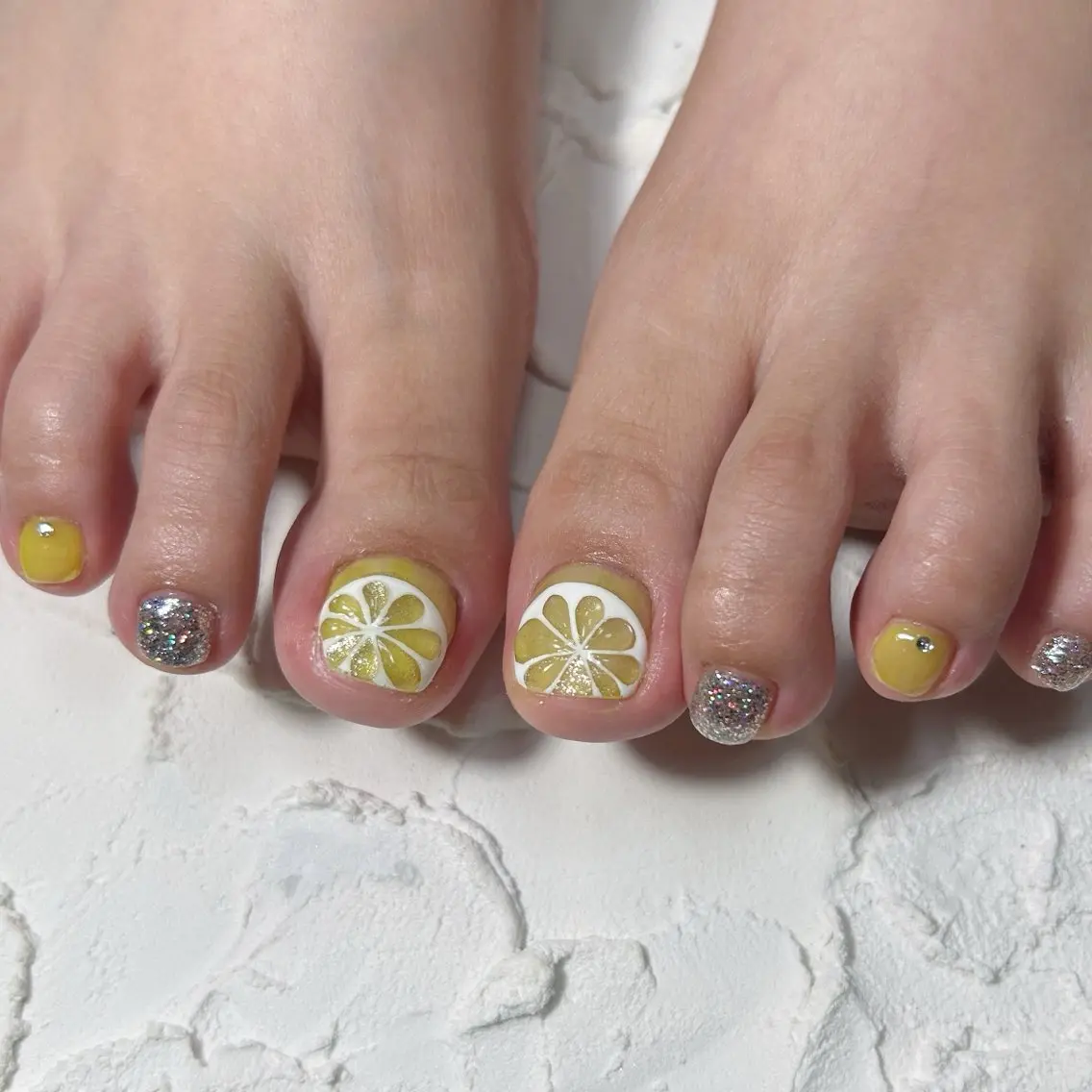 ネイル フットネイル Lofinails ちひろのネイルデザイン