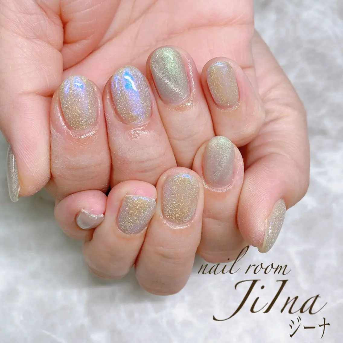 ネイル マグネットネイル JiIna nailのネイルデザイン