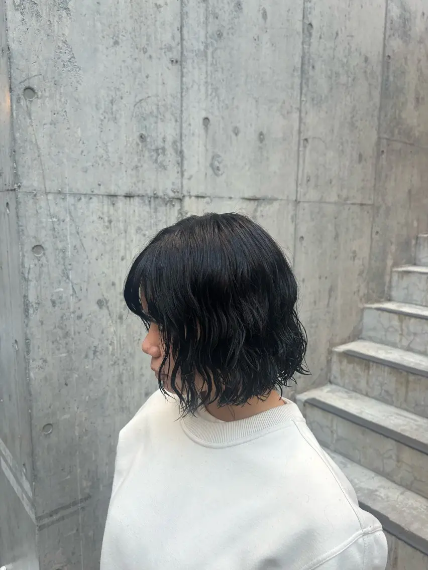 カラー パーマ ギャル/ハイトーン 特化/ルイヤのヘアスタイル