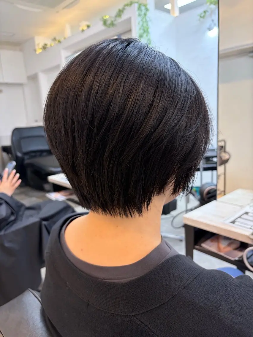 ショート 🥀韓国ヘア🥀 宮津真菜のヘアスタイル