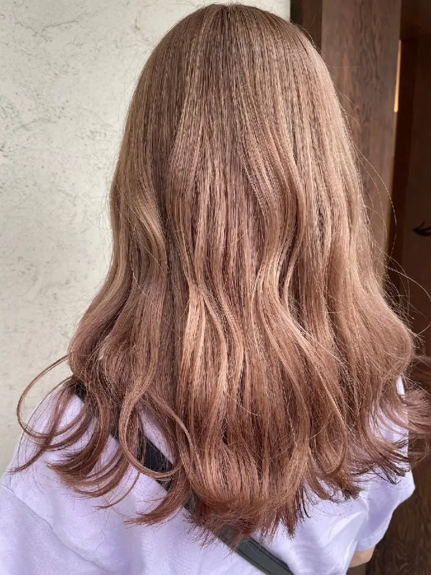 カラー ヘアカラー トリートメント 束感まつぱ🫧 なつき🫧のヘアスタイル