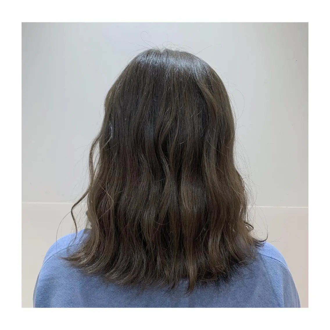 カラー グレージュ 韓国ヘア 🎀中川綾乃🎀のヘアスタイル