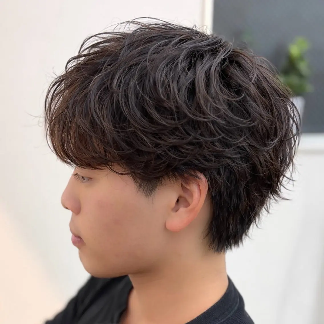 パーマ メンズ マッシュ メンズパーマ カット パーマ 男の理想を叶える🔥 メンズパーマ特化|関のヘアスタイル