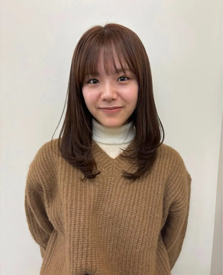 似合わせレイヤーカット + 4STEPトリートメントの写真