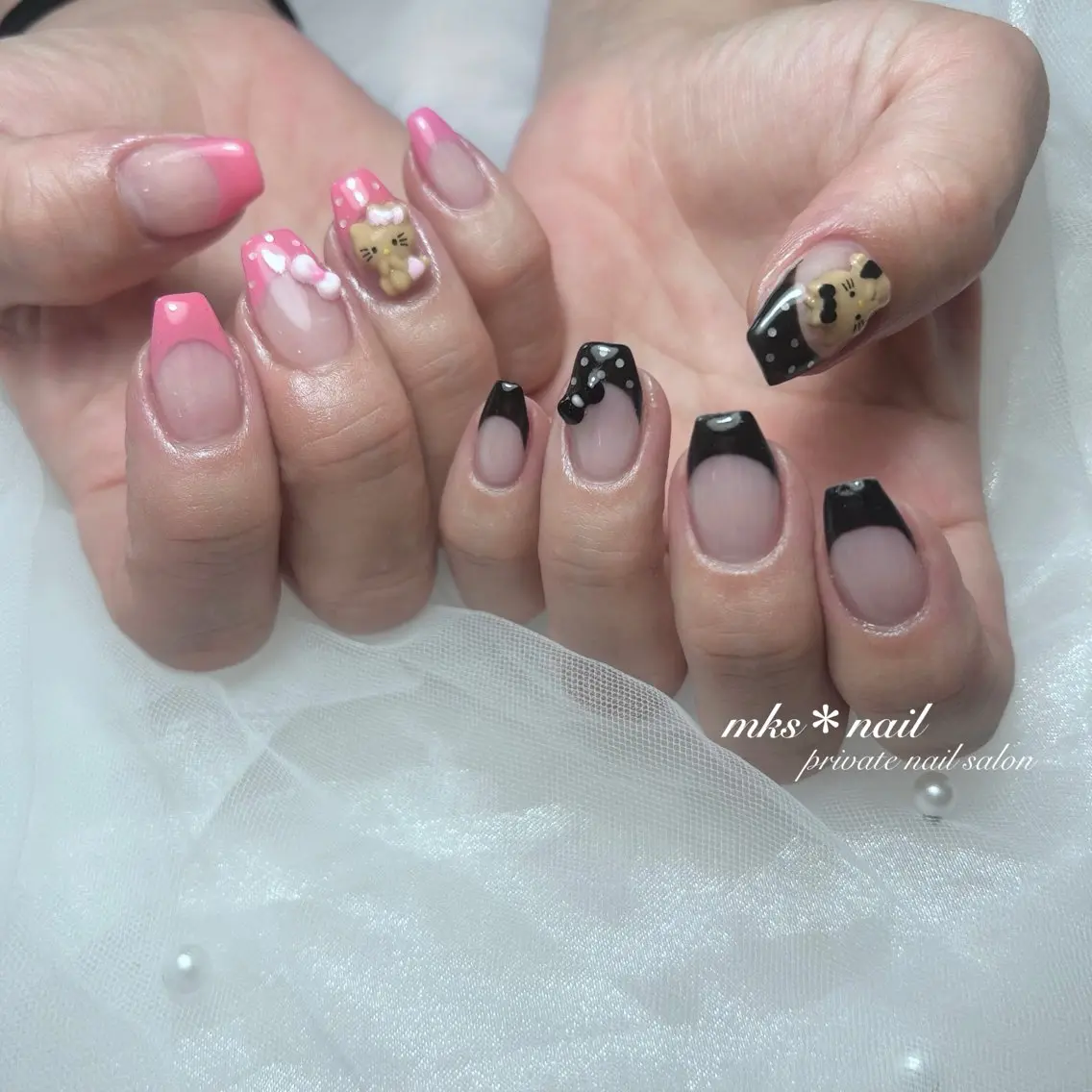 ネイル mks＊nail //  枚方長尾のネイルデザイン