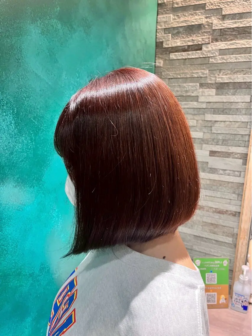 カラー ヘアカラー 畑内 花凛のヘアスタイル