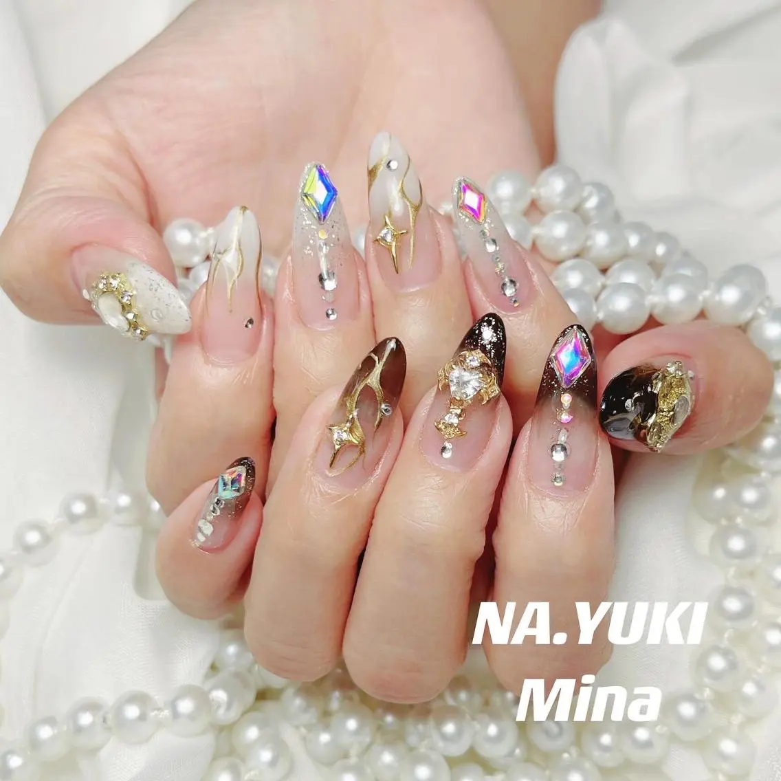 ネイル ハンドネイル ハンドケア ナユキNA.YUKI 新宿店のネイルデザイン