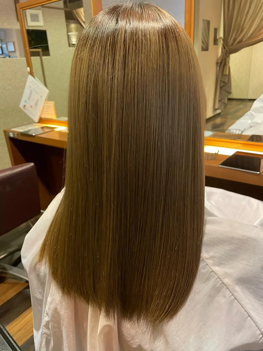 《ご新規様限定》カット&縮毛矯正or髪質改善ストレートの写真