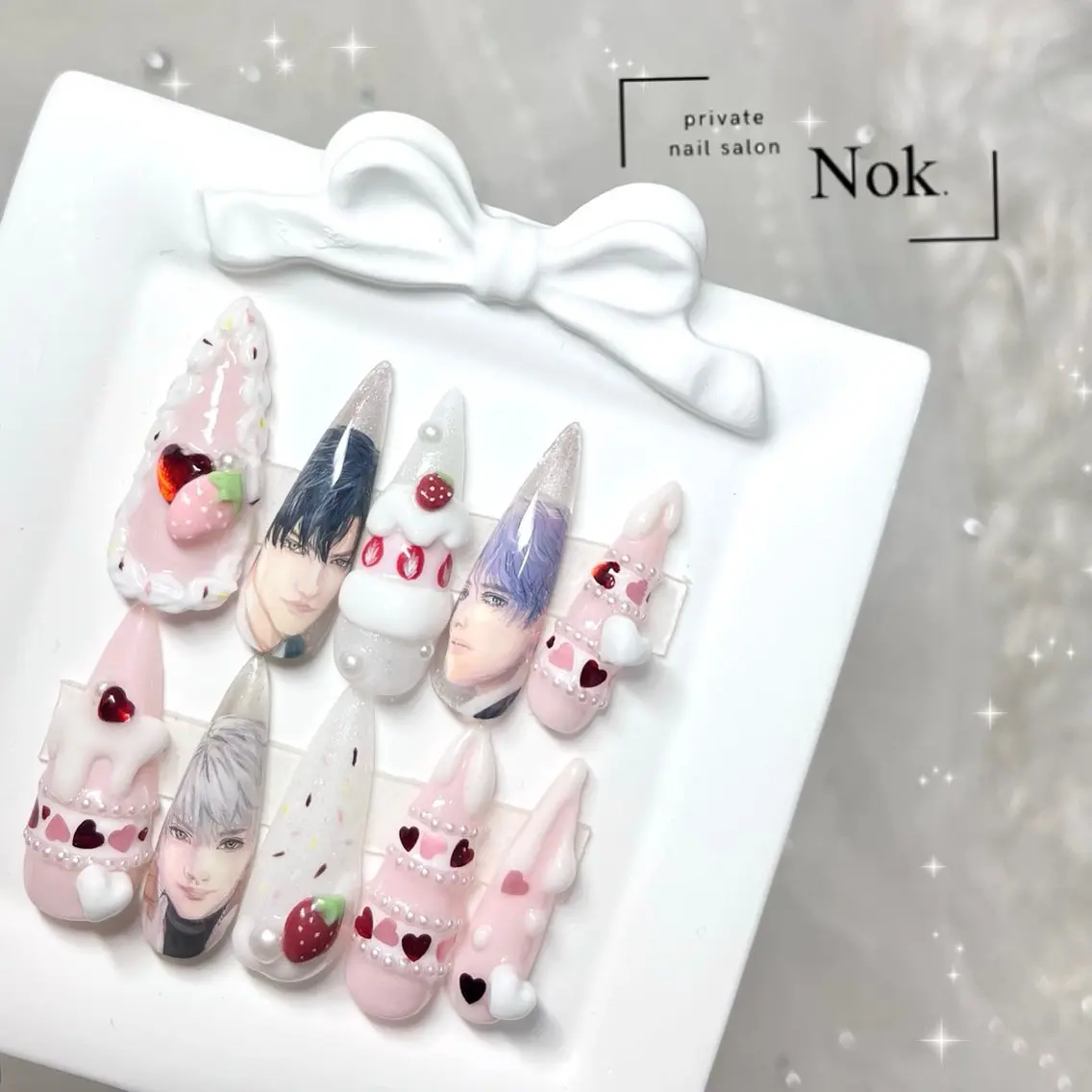 ネイル ハンドネイル 池袋痛ネイル Nok. 渡辺のネイルデザイン
