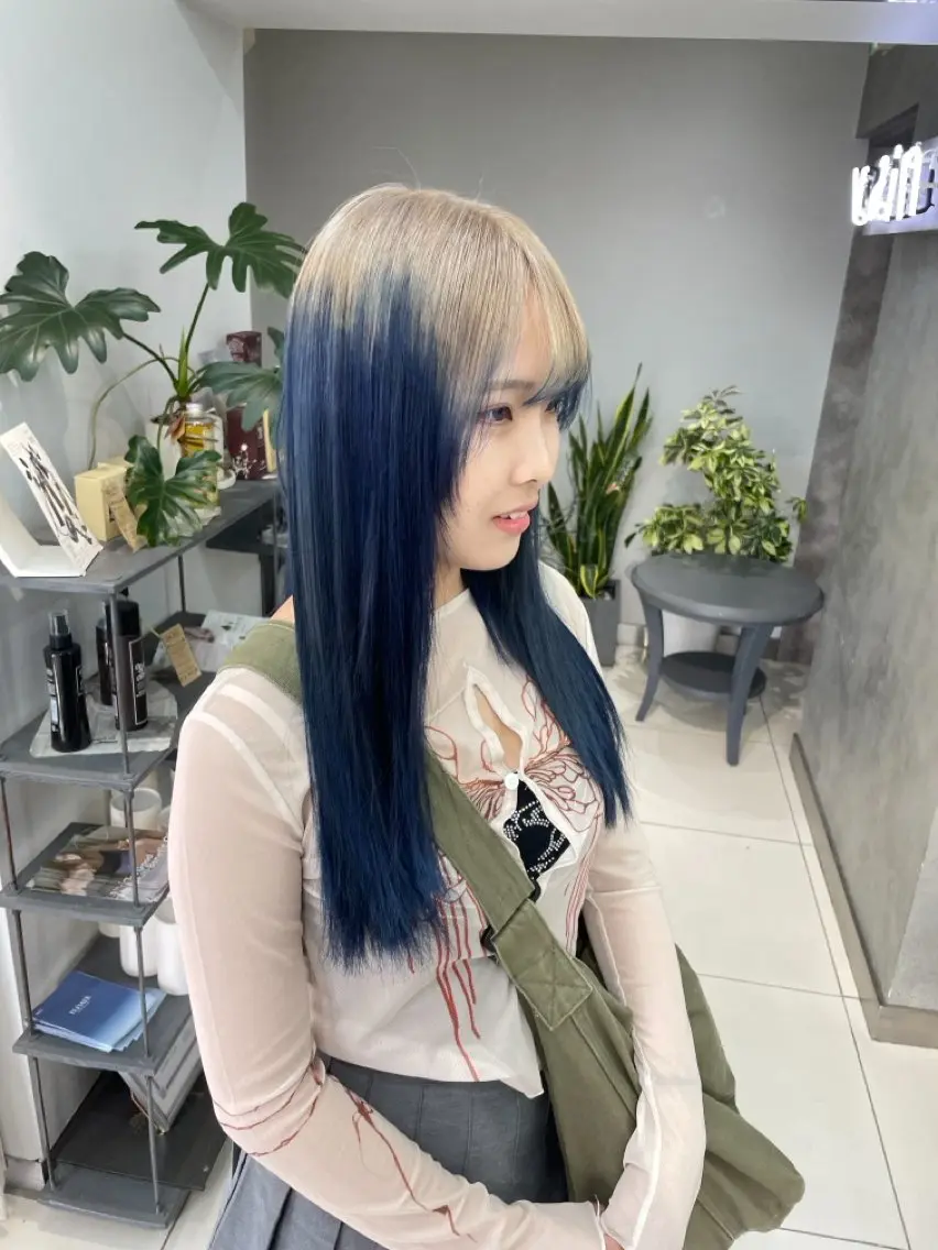 セミロング 渋谷ショート、パーマ 美容師vain はるのヘアスタイル