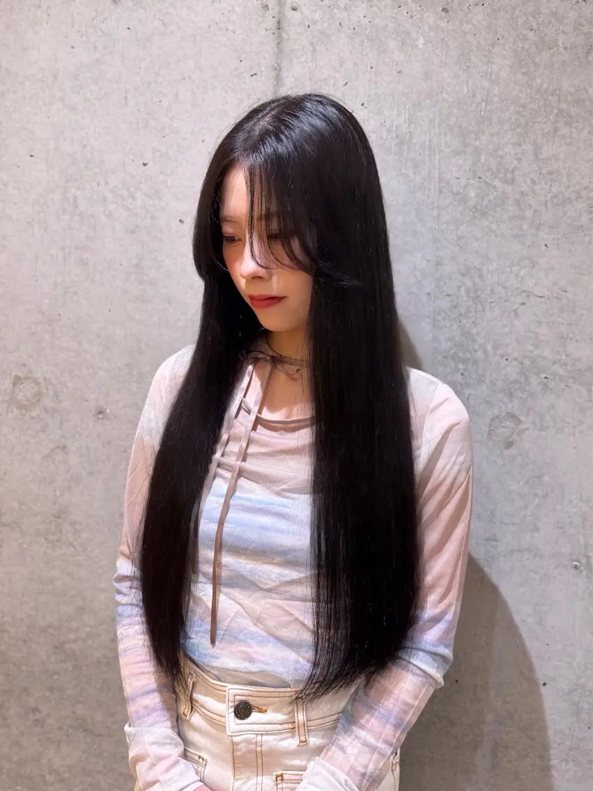 ロング カラー 井戸 飛輝のヘアスタイル